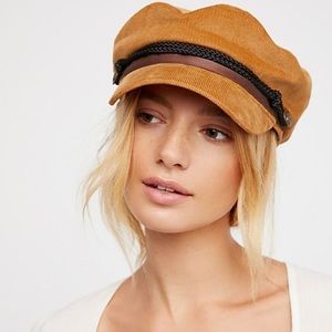 Free People Lieutenant hat - tan cord